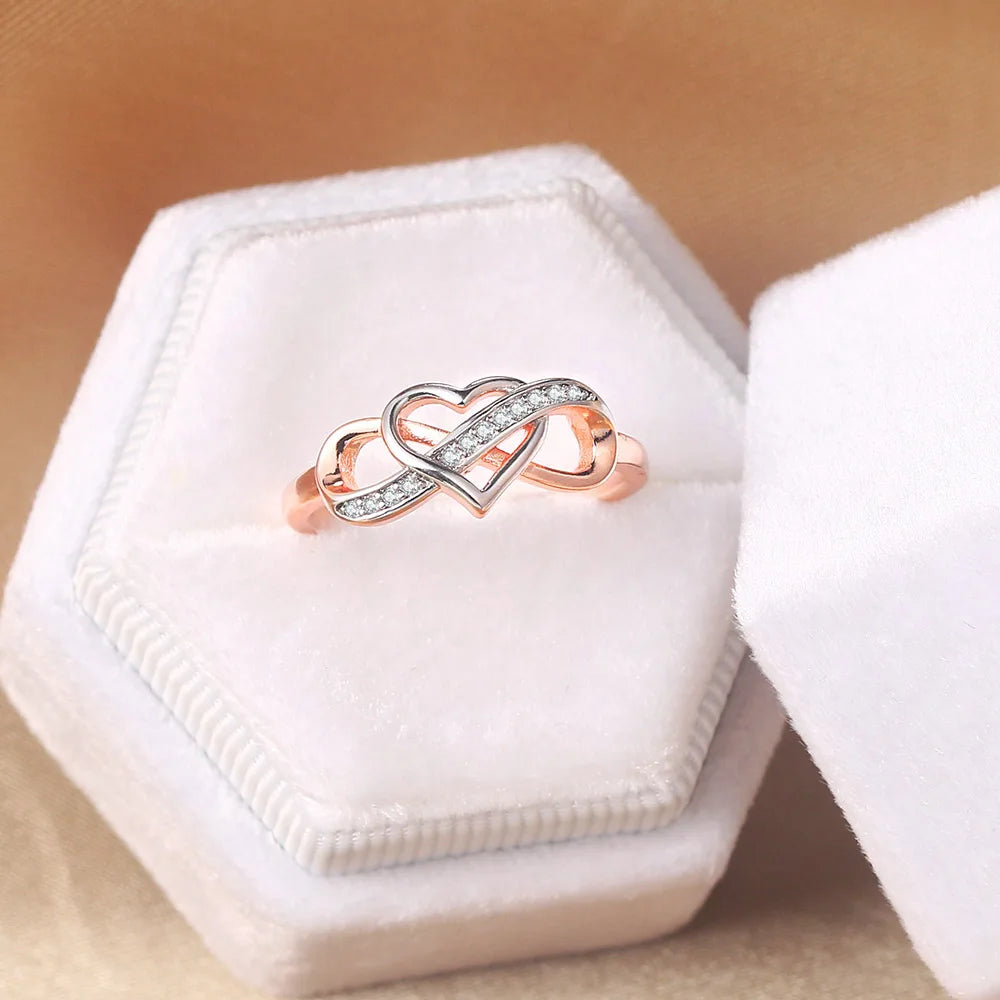 Infinity Love Ladies  Ring