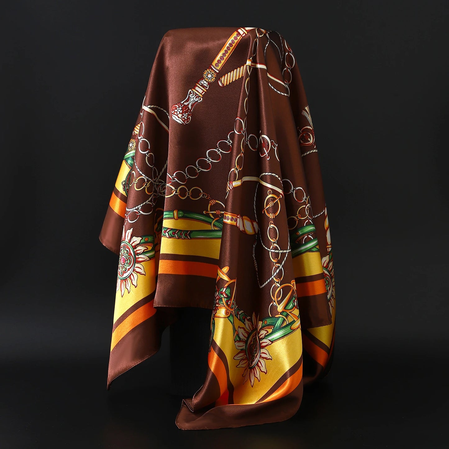 90*90cm Square Silk Scarf