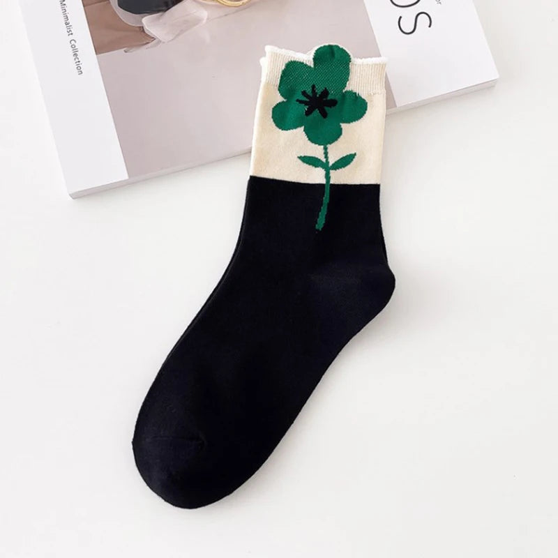 College Style Fashion Socks