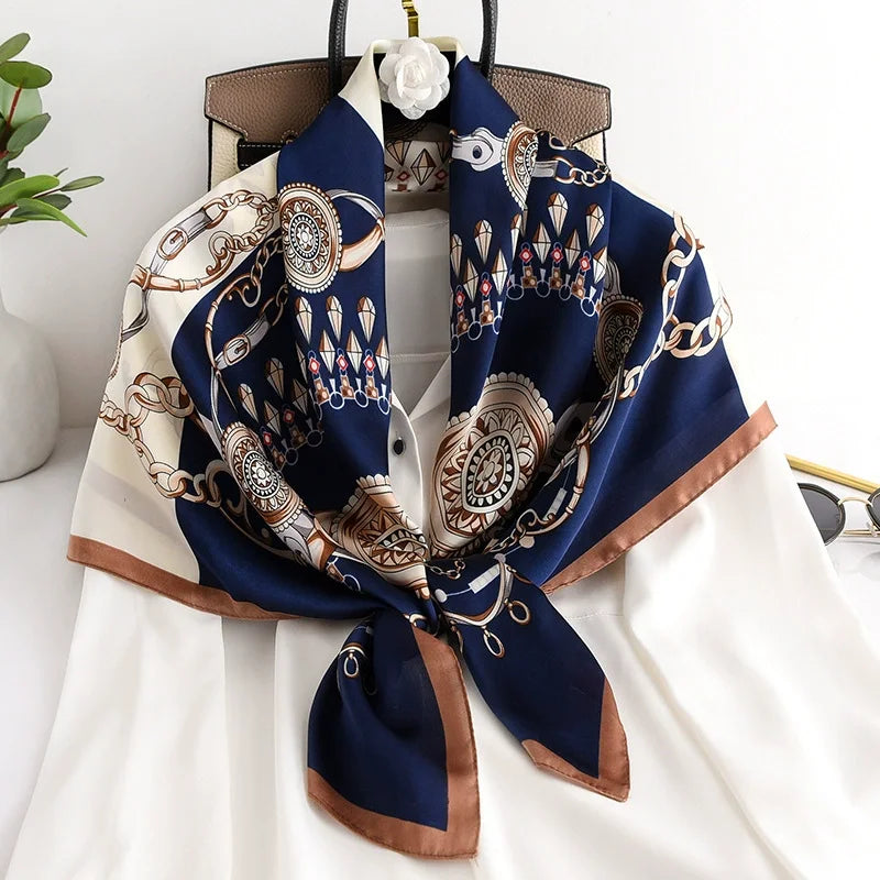 90*90cm Square Silk Scarf