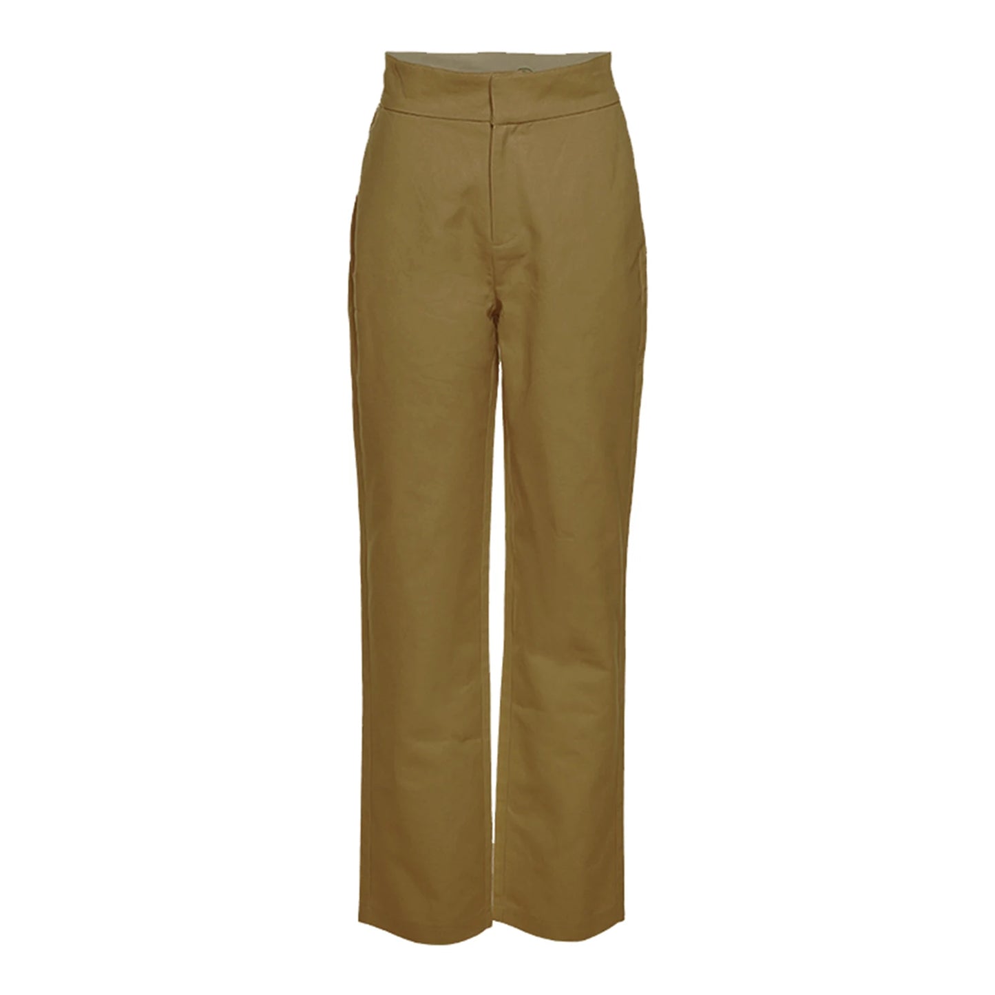 Low-waist Straight Leg Trousers