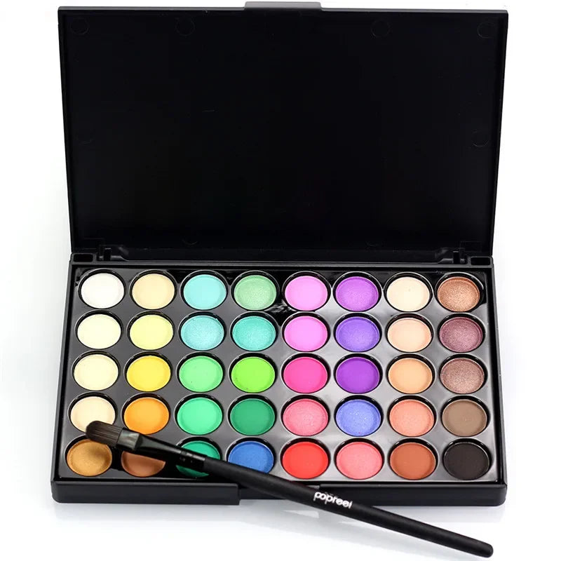 40 Color Glitter & Matte Eye Shadow Palette