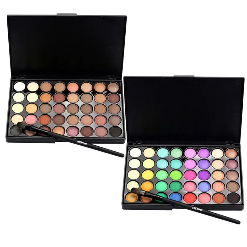 40 Color Glitter & Matte Eye Shadow Palette