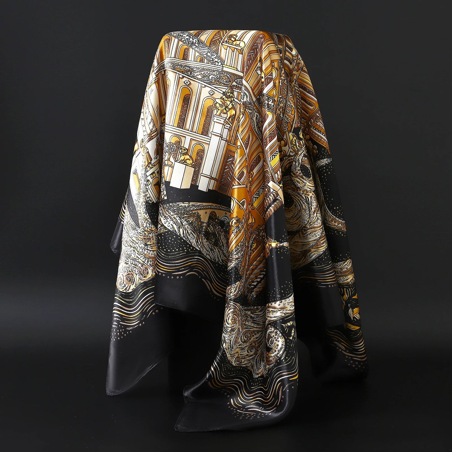 90*90cm Square Silk Scarf