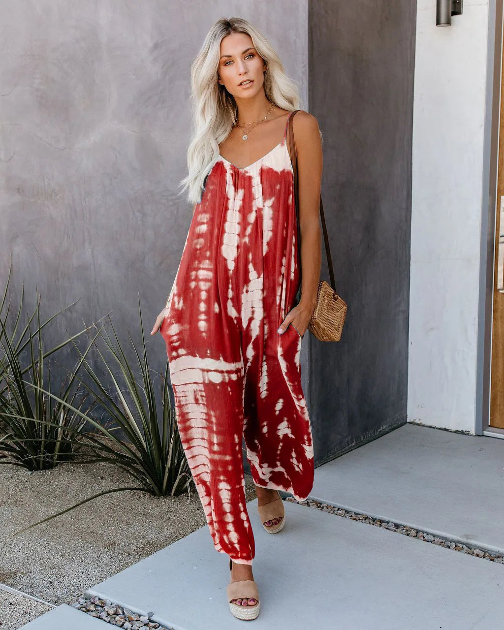 Tie Dye Summer Jumpsuit