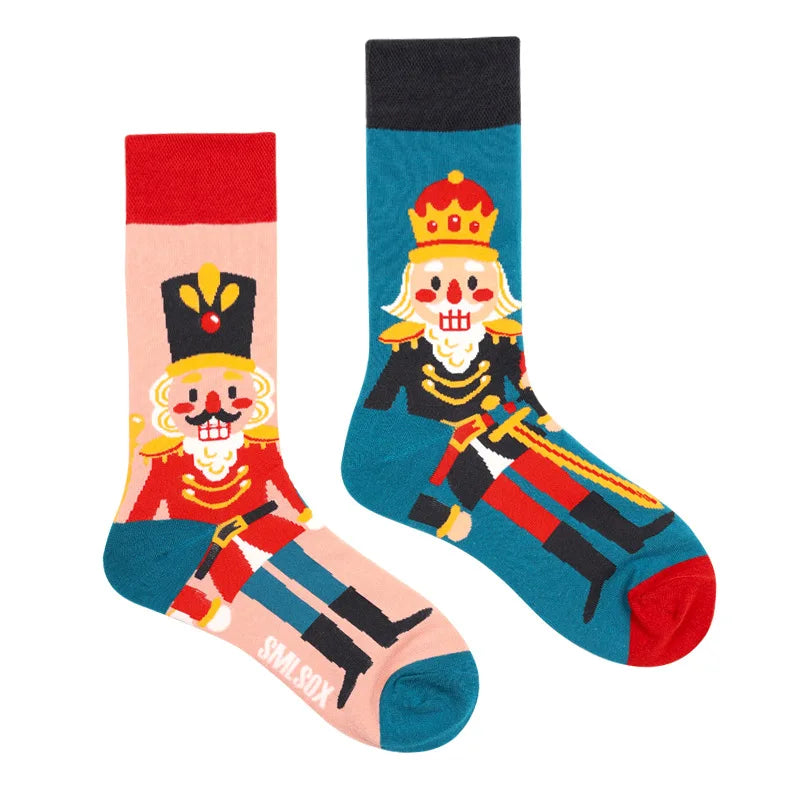 Cool Jacquard Cartoon Socks