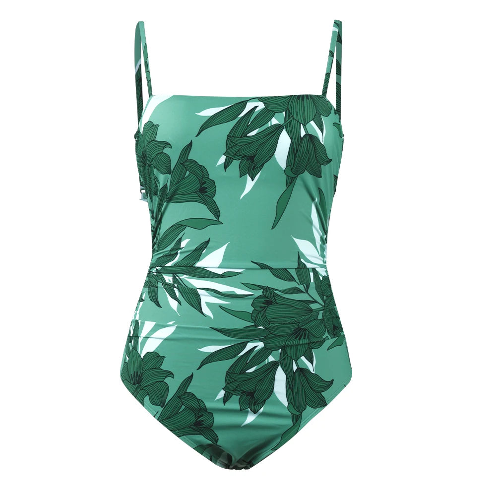 Tropical Strappy One-piece