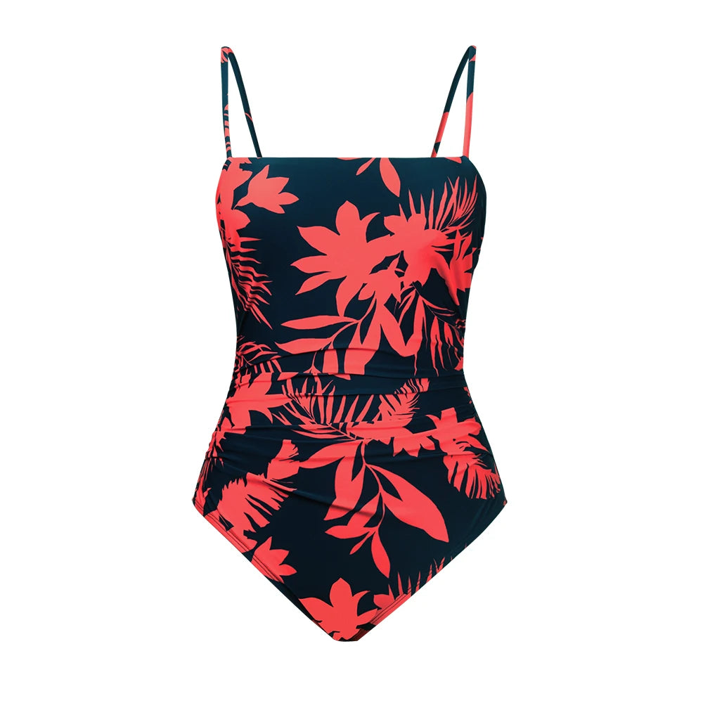 Tropical Strappy One-piece