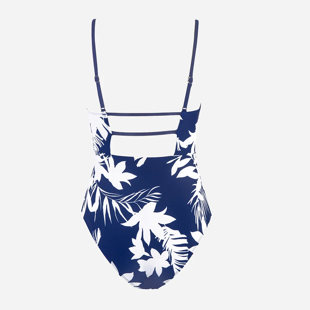 Tropical Strappy One-piece