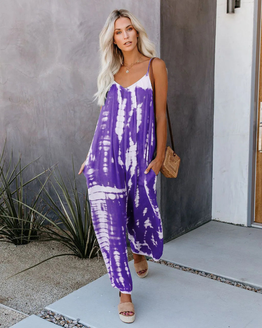 Tie Dye Summer Jumpsuit