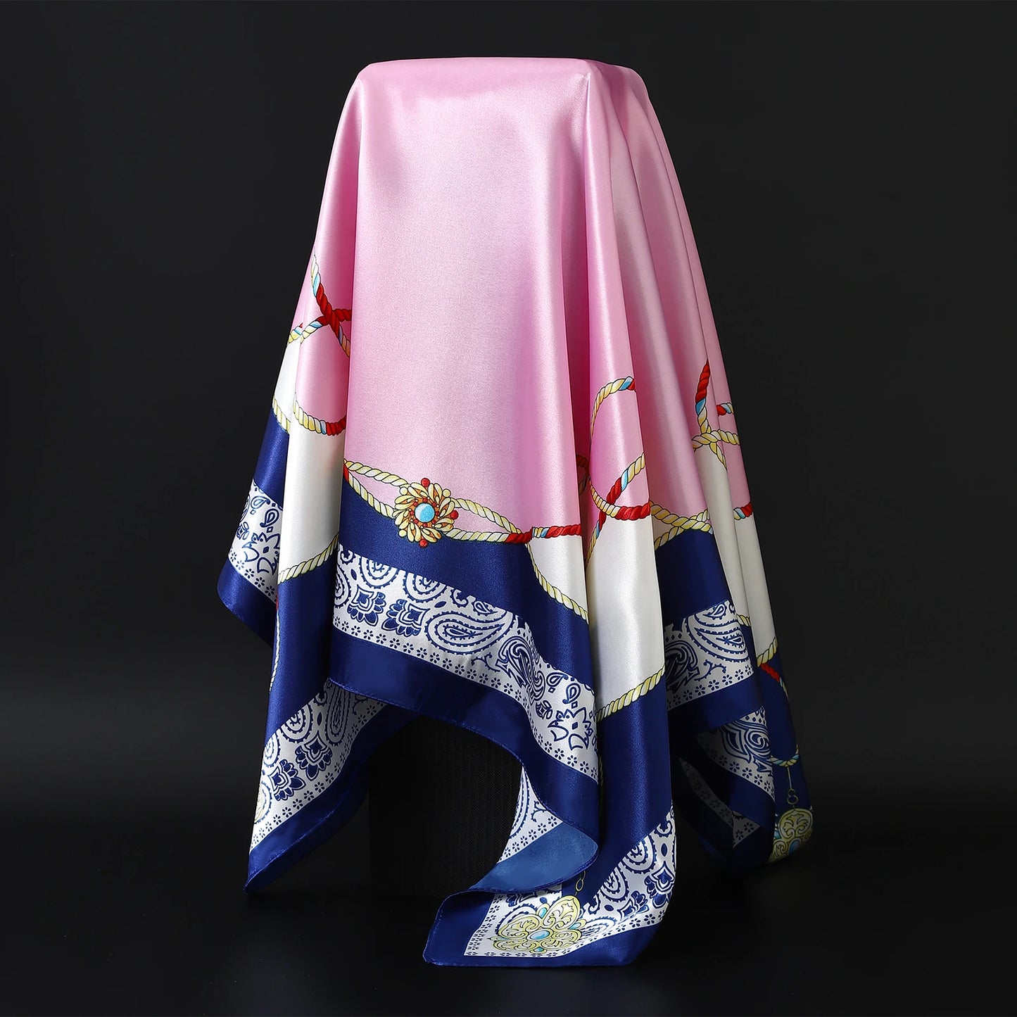 90*90cm Square Silk Scarf