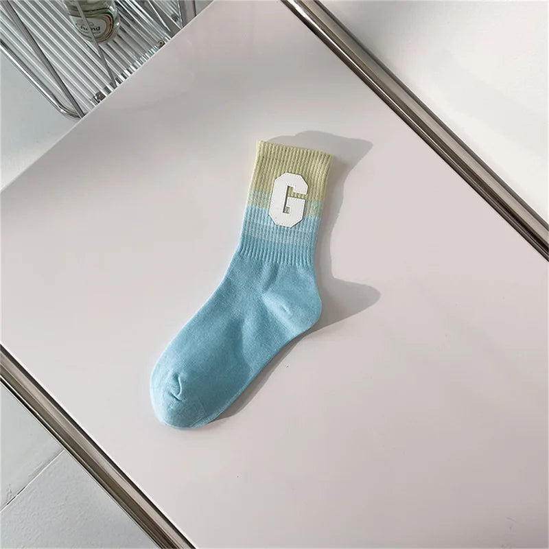 College Style Fashion Socks