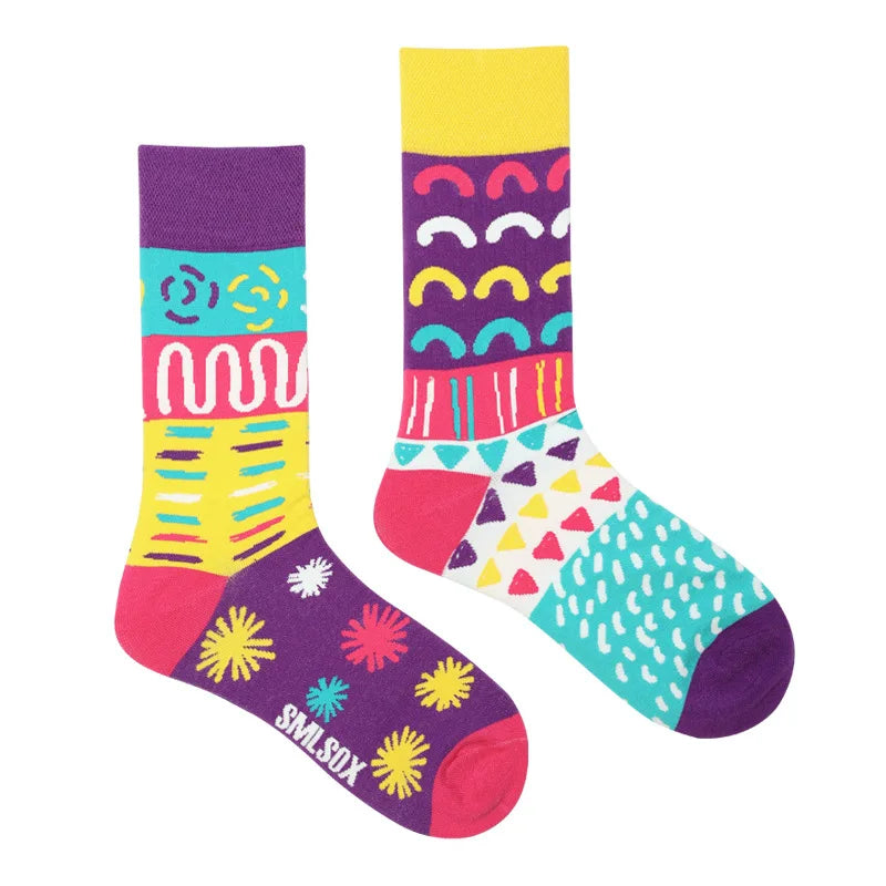 Cool Jacquard Cartoon Socks