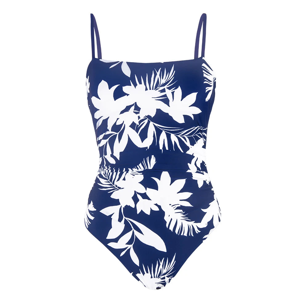 Tropical Strappy One-piece