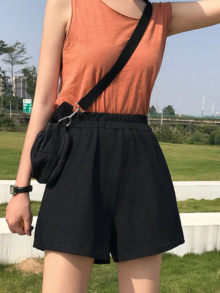 Casual Black Shorts