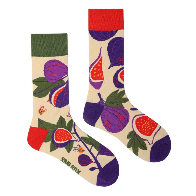 Cool Jacquard Cartoon Socks